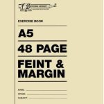Nexx A5 College Exercise Book 48 Page Feint & Margin