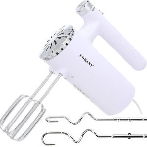 Sokany Electric Hand Mixer and Blender White