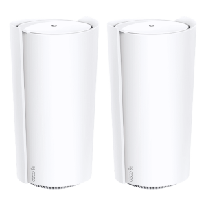 TP-Link Deco XE200 (2-Pack) AXE11000 Whole Home Mesh Wi-Fi 6E System (Tri-Band)