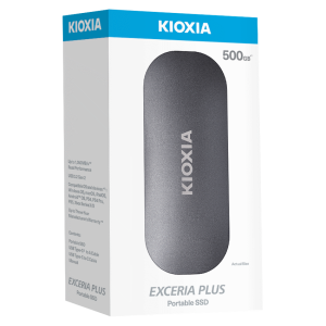 Kioxia Exceria Plus 500gb Portable SSD
