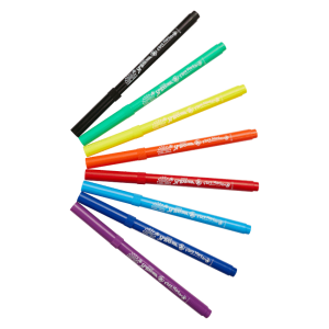 Spiderman 8 Primary Colour Fibre Markers Multi