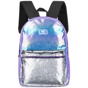 Quest Rainbow Shimmer Glam Backpack Lilac