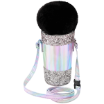 Quest Microphone Crossbody Bag - Silver