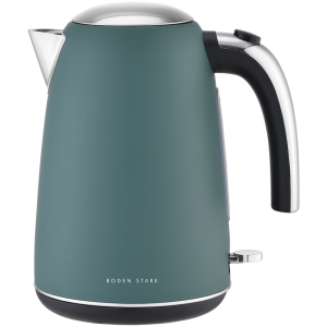 Boden Stark 1.7L Matte Stainless-Steel Kettle - Green
