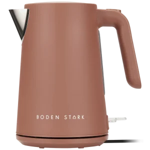 Boden Stark 1.7L Soft Touch Kettle - Brown